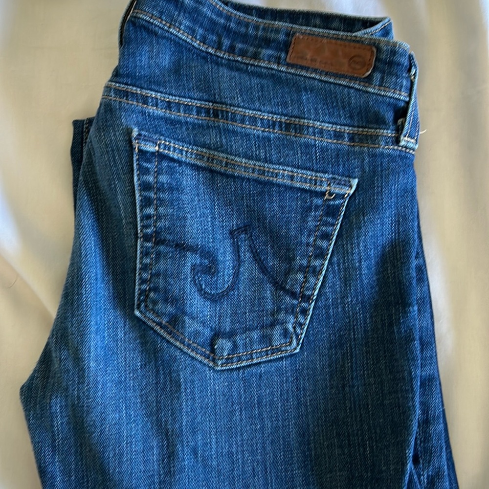 AG jeans size 27 petite. Angelina bootcut.